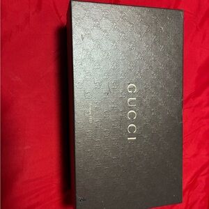 Gucci Black Embossed Logo Box